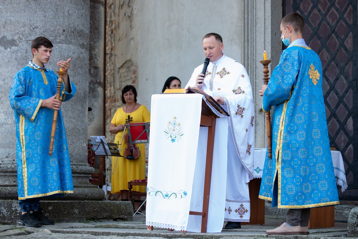 Підгірці празник у храмі Воздвиження Чесного Хреста і Св.Йосифа (Обручника) і 